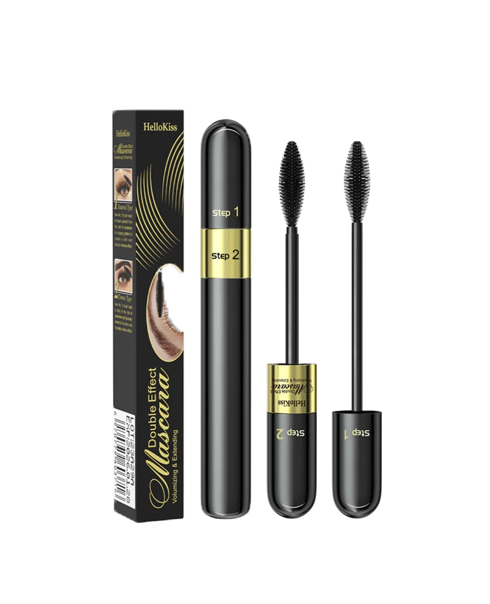 Туш для вій подвійної дії HelloKiss